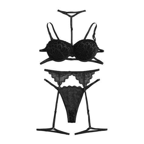 Bra And Panty Setlace Bodysuit Lingerie For Women Teddy Lingerie Naughty Negligee Bodysuitxl
