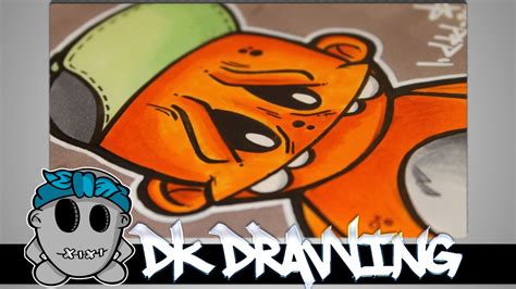 How To Draw My New Graffiti Character Part 4 Youtube