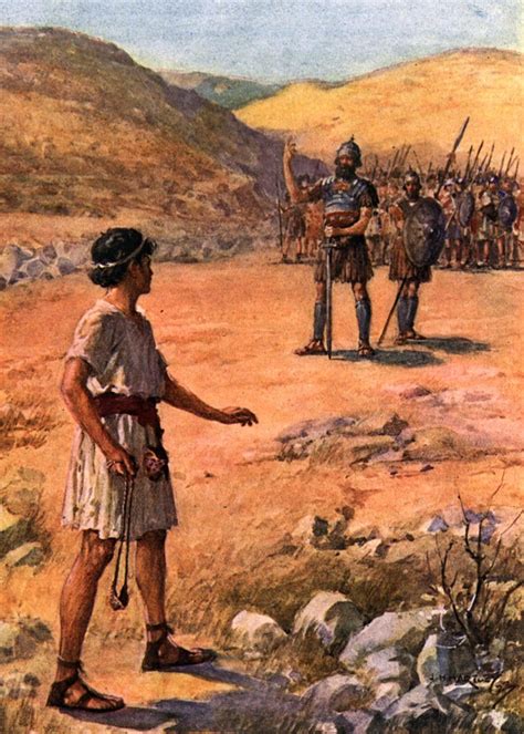 Dads Teach The Bible David And Goliath 4