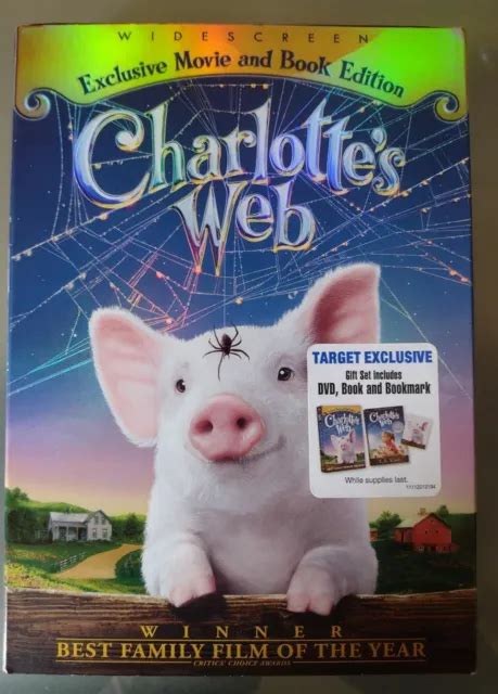 Charlottes Web Dvd Exclusive Movie And Book Edition Widescreen 2006