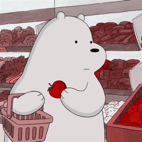 The perfect icebear cute lick animated gif for your conversation. Pin by Brianna coleman on ̈ pfp in 2020 | We bare bears ...
