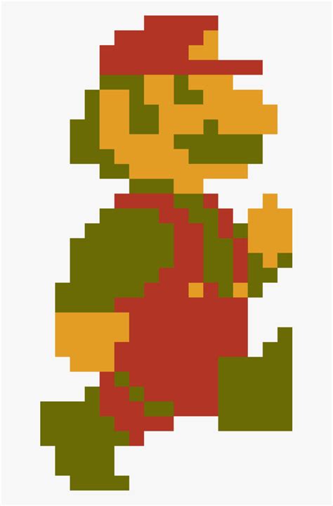 Super Mario Bros High Res Sprite By Mario Bits Png Transparent Png