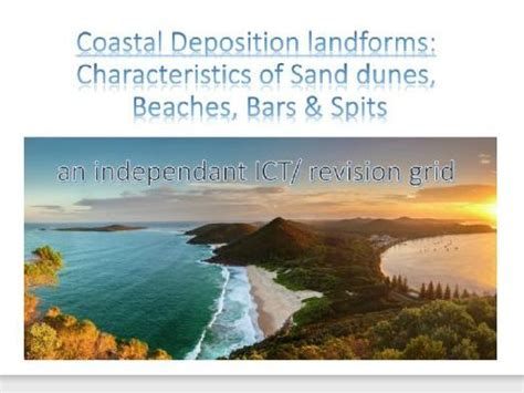 Coastal Deposition Landforms Revision Geography Quiz Uk Landscapes