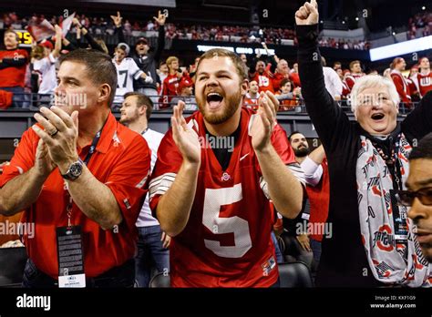 December 2nd 2017 Ohio State Buckeye Fans React During The Big Ten