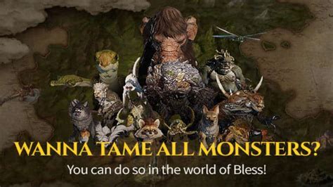 Bless Online Has Over 600 Tamable Monsters