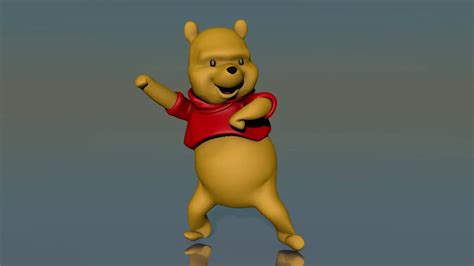 Winnie The Pooh Dancing To Fortnite Default Dance Meme Youtube