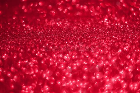 Festive Abstract Red Glitter Texture Background With Shiny Sparkle
