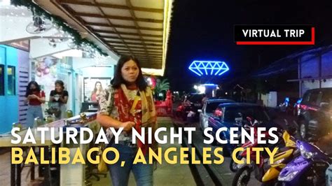Restobars And Clubs At Diamond Subd Balibago Angeles City Saturday Night Scenes Walking Tour