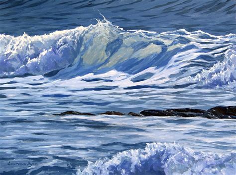 May Wave Painting By Lawrence Dyer Fine Art America