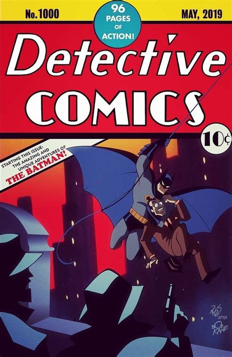 Detective Comics 1000 Variant Cover To 27 First Appearance Of Batman