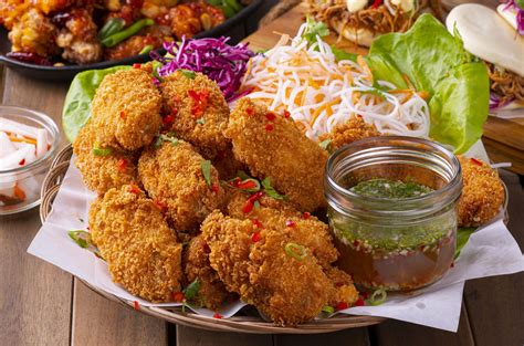 Gefrituurde kippenvleugels met Nuoc Cham Amazing Oriental