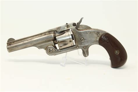 Smith And Wesson No 1 1 2 Single Action Revolver Candr Antique001