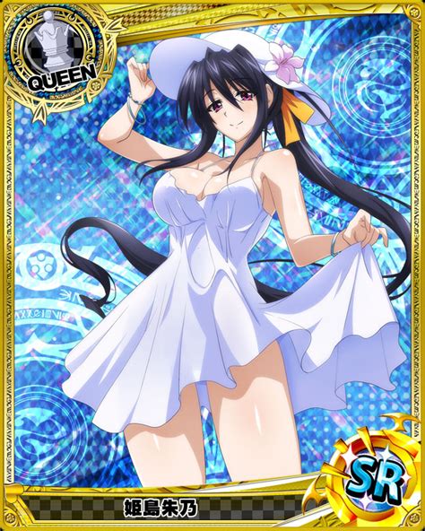 Share the best gifs now >>>. 349801051 - Shiosai Himejima Akeno (Queen) - High School DxD Mobage Cards