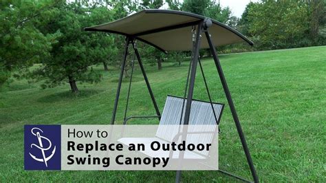 Canopy covers protect boats and cars from the elements or may be over a gazebo providing shade or rain protection during a gathering. How to Replace an Outdoor Swing Canopy in 2020 | Outdoor ...