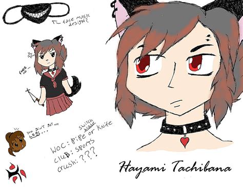 Character Sketch Yansim Oc Hayami Tachibana By Xxfrenchtoastxx On