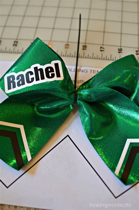 Diy Sparkly Spandex Cheer Bow Artofit