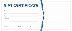 Business Gift Certificate Template Business Letter Template