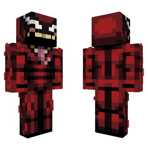 Carnage Venom Let There Be Carnage Minecraft Skin