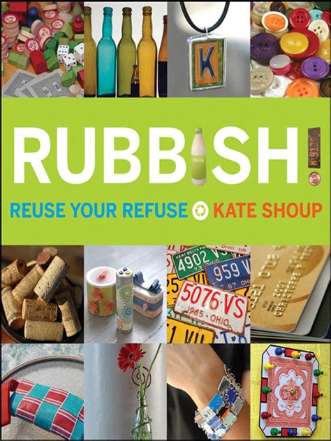 Rubbish Ebook Upcycled Crafts Reuse Crafts