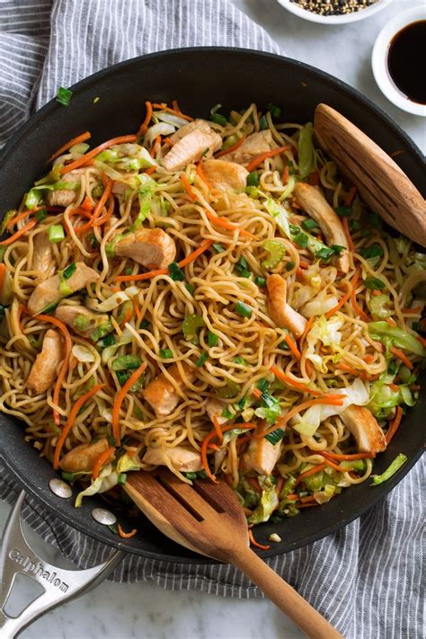 It S Made With Tender Noodles Fresh Sauteed Veggies Lean Chicken And A