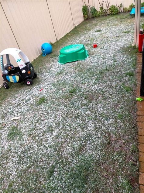 Severe Weather Shock As Hail Storm Hits Perths Curtin University