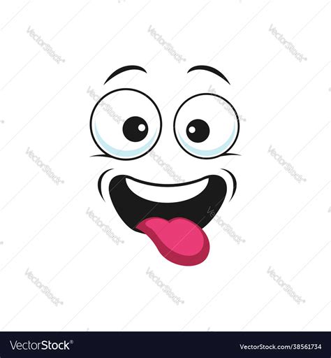 Teasing Emoticon Showing Tongue Playful Emoji Vector Image The Best Porn Website