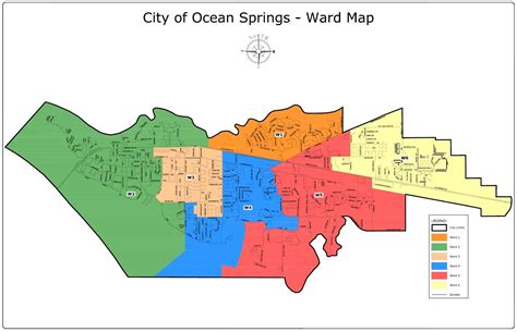 Ward Map Ocean Springs Ms