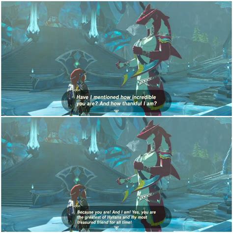 why is sidon so supportive and the perfect friend sidon zelda prince sidon legend of zelda