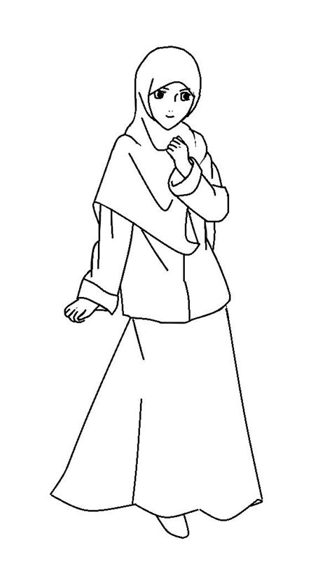 Kumpulan mewarnai gambar sketsakartun anak muslim. Mewarnai Gambar Muslimah Kartun | Mewarnai cerita terbaru ...