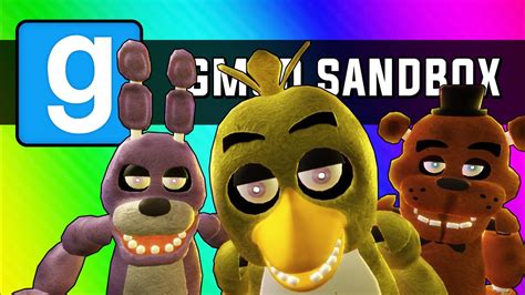 Gmod Five Minutes At Freddys Garrys Mod Sandbox Funny Moments