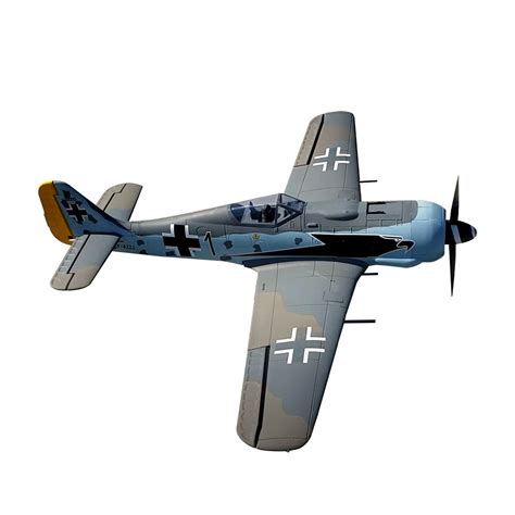 Dynam Focke Wulf Fw 190 V3 4s Rc Warbird 1270mm W Flaps