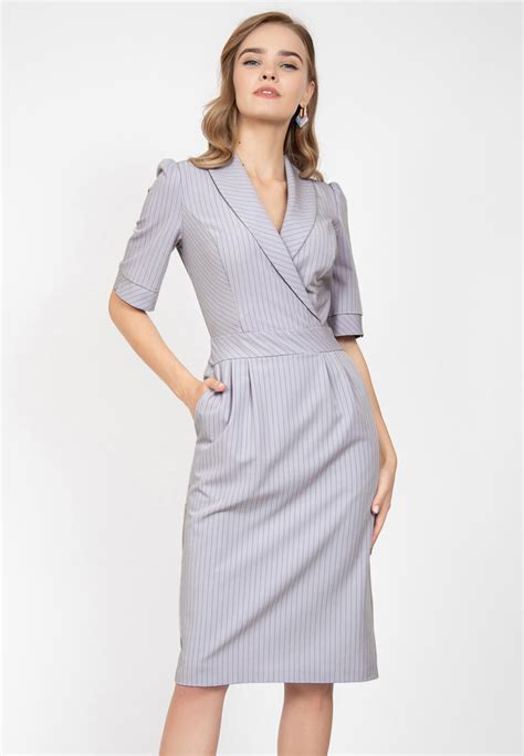 Платье Olivegrey Domnika цвет серый Mp002xw037wn — купить в интернет