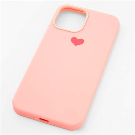 Pink Heart Phone Case Fits Iphone 12 Pro Max Claires Us