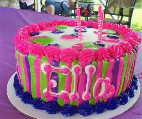 Ellas 3rd Birthday Cake Wedding And Birthday Cake Pinterest