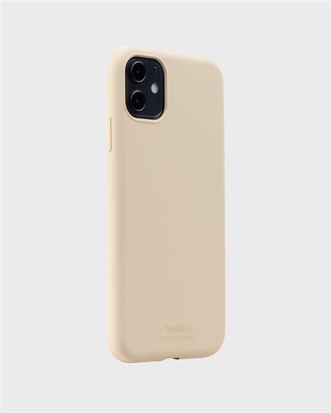 Phone Case Silicone Beige Iphone 11 Holdit En