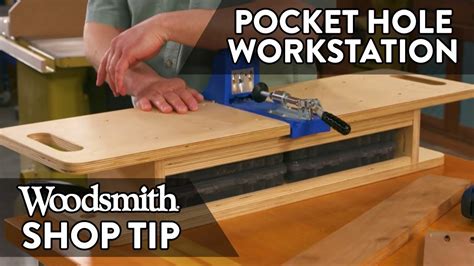 Woodworking Tip Pocket Hole Jig Workstation Youtube