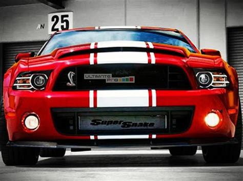 Decal Sticker Graphic Front To Back Stripe Kit Ford Mustang Gt