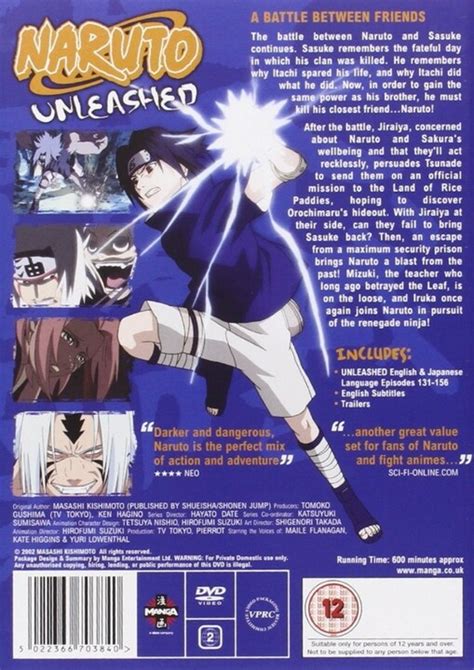 Naruto Unleashed The Complete Series 6 6 Disc Import Cdon