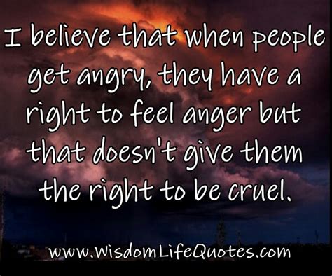 When People Get Angry Wisdom Life Quotes