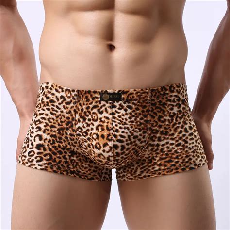 Hot Sale Sexy Mens Underwearleopard Boxers Underwearmens Boxer Shorts In Boxers From