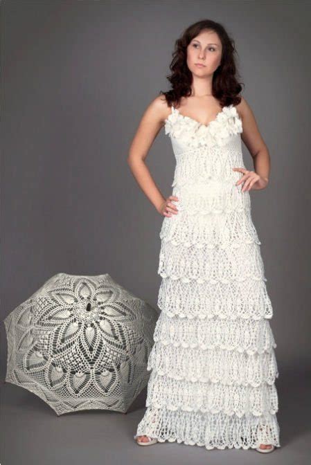 12 Crochet Wedding Dresses For Those Summer Weddings Crochet Patterns