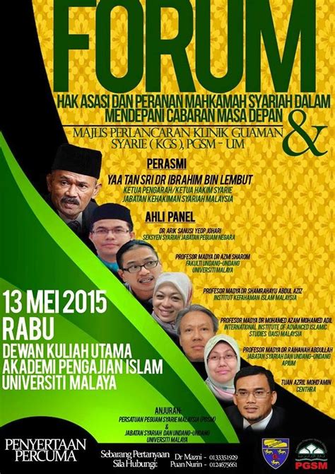 Maybe you would like to learn more about one of these? Persatuan Peguam Syarie Malaysia (PGSM)