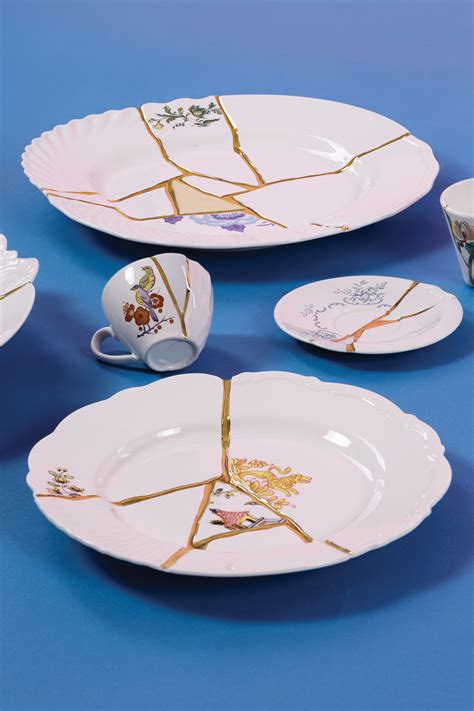 Assiette Dessert Kintsugi Seletti Made In Design