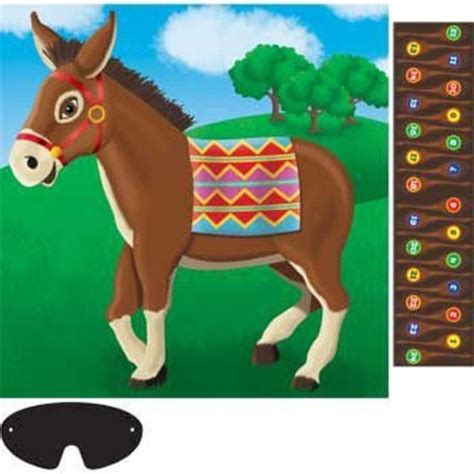 Pin The Tail On The Donkey Game Parties And Party Supplies