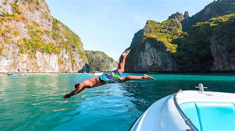 Phi Phi Island Tour By Speed Boat Half Day Phuket Day Tours