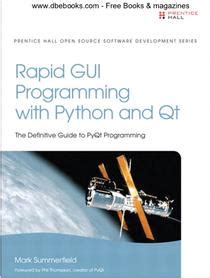 Click here to download worksheet. Rapid GUI Programming with Python and Qt - UI开发框架 - 软件开发 ...