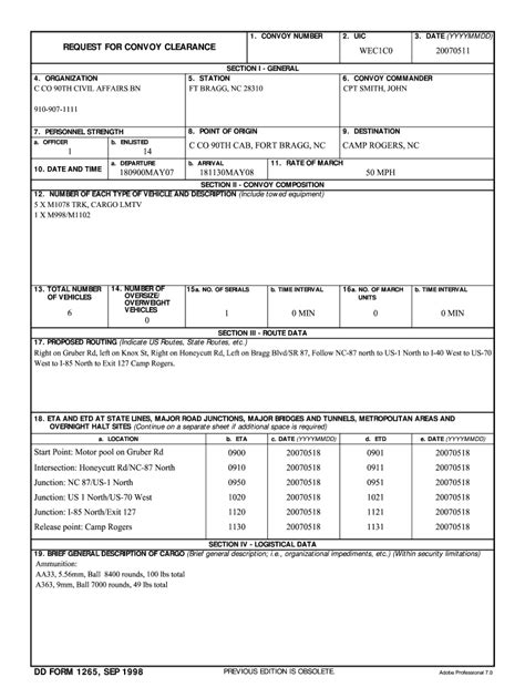 Dd1265 Form Fill Out And Sign Printable Pdf Template Airslate Signnow