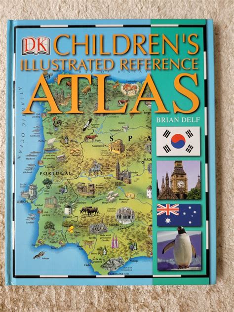 Dk Childrens Illustrated Atlas Hobbies And Toys Books And Magazines