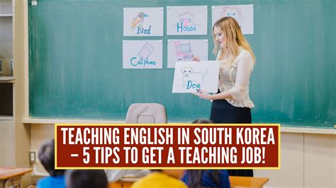 Teaching English In South Korea 5 Tips To Get A Teaching Job