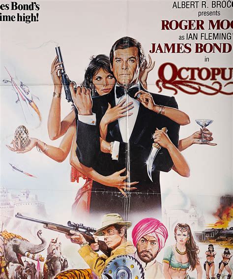 James Bond Octopussy 1983 Uk One Sheet Poster Current Price £75